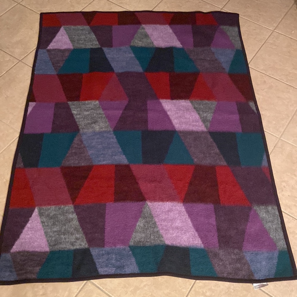 Vintage heavy blanket Biederlack made in Germany